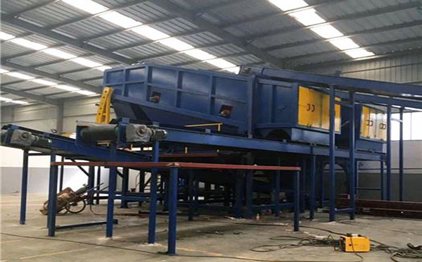 生活垃圾彈跳篩選機主要結構